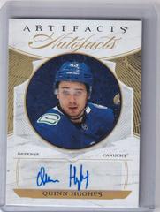 Quinn Hughes #AF-QH Hockey Cards 2022 Upper Deck Artifacts Auto Facts Prices
