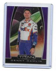 Denny Hamlin [Purple] #12 Racing Cards 2020 Panini Chronicles Nascar Titan Prices