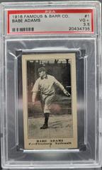 Babe Adams #1 Baseball Cards 1916 Famous & Barr Co Prices