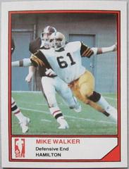 Mike Walker Football Cards 1983 Jogo CFL Limited Prices
