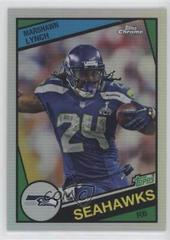 Marshawn Lynch [Refractor] Football Cards 2015 Topps Chrome 60th Anniversary Prices