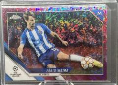 Fabio Vieira [Pink Refractor] #163 Soccer Cards 2021 Topps Chrome UEFA Champions League Prices