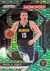 Nikola Jokic [Green Millionaire Shimmer] #1 Basketball Cards 2023 Panini Prizm Monopoly Prices