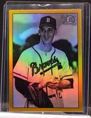 Warren Spahn [Gold] Baseball Cards 2017 Bowman 1948 Chrome Prices
