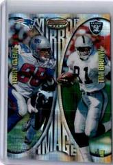 Curtis Conway, Herman Moore, Terry Glenn, Tim Brown [Atomic Refractor] Football Cards 1997 Bowman's Best Mirror Image Prices