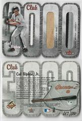 Cal Ripken Jr. [Bat] Baseball Cards 2000 Fleer 3000 Club Prices