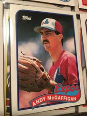 Andy McGaffigan #278 Baseball Cards 1989 Topps Prices