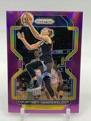 Courtney Vandersloot [Purple] #103 Basketball Cards 2022 Panini Prizm WNBA Prices