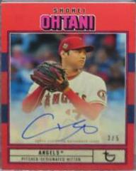 Shohei Ohtani [Red] Baseball Cards 2022 Topps Brooklyn Collection Autographs Prices