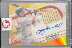 Jeff Bagwell [Gold] #GA-JB Baseball Cards 2023 Topps Pristine Going Gone Autographs Prices