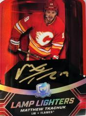 Matthew Tkachuk #LL-MT Hockey Cards 2020 Upper Deck The Cup Lamp Lighters Autographs Prices