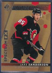 Jake Sanderson [Gold] #S-87 Hockey Cards 2022 SP Authentic Spectrum FX Prices