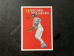 Pete Alonso #RB-14 Baseball Cards 2023 Topps Oversized Record Breakers Prices
