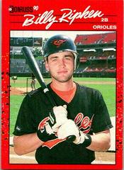 Billy Ripken #164 Baseball Cards 1990 Donruss Prices