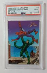 Scorpion VS Spider-Man #15 Marvel 1994 Flair Prices