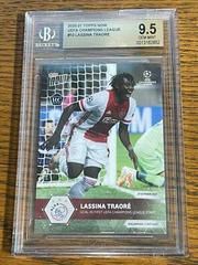 Lassina Traore #10 Soccer Cards 2020 Topps Now UEFA Champions League Prices