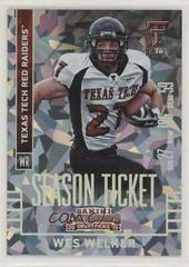 Wes Welker [Cracked Ice Ticket] Football Cards 2015 Panini Contenders Draft Picks Prices
