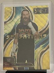 Sami Zayn [Gold Wave] Wrestling Cards 2023 Panini Select WWE Sensations Prices