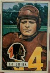Ed Quirk Football Cards 1951 Bowman Prices