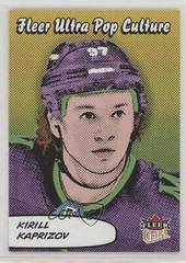 Kirill Kaprizov #PC-32 Hockey Cards 2021 Ultra Pop Culture Prices