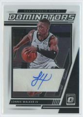 Lonnie Walker IV #DS-LWK Basketball Cards 2021 Panini Donruss Optic Dominators Signatures Prices