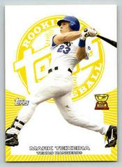 Mark Teixeira [Yellow] Baseball Cards 2005 Topps Rookie Cup Prices