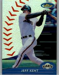 Jeff Kent [Gold Refractor] #38 Baseball Cards 2000 Finest Prices