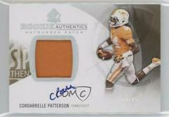 Cordarrelle Patterson [Autograph Patch Silver] #180 Football Cards 2013 SP Authentic Prices
