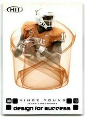 Vince Young [Blue] Football Cards 2006 Sage Hit Design for Success Prices
