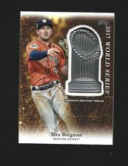 Alex Bregman #PTM-AB Baseball Cards 2023 Topps Update Commemorative World Series Trophy Medallion Prices