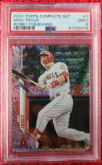 Mike Trout [Hobby Foilboard] #1 Baseball Cards 2020 Topps Complete Set Prices