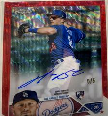 Michael Busch [Red] #RA-MB Baseball Cards 2023 Topps Chrome Rookie Autographs Prices