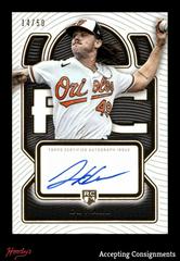 DL Hall Baseball Cards 2023 Topps Definitive Rookie Autographs Collection Prices