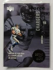 Junior seau [define the game] Football Cards 1998 Upper Deck Define the Game Prices