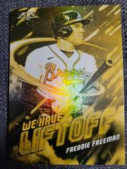 Freddie Freeman #WHL-3 Baseball Cards 2021 Topps Fire We Have Liftoff Prices