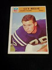 Guy Reese Football Cards 1966 Philadelphia Prices