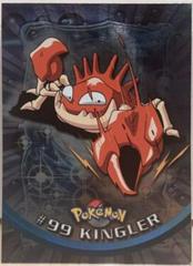 Kingler [Rainbow Foil] #99 Pokemon 2000 Topps TV Prices