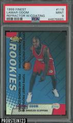 Lamar Odom [Refractor w/ Coating] #119 Basketball Cards 1999 Finest Prices