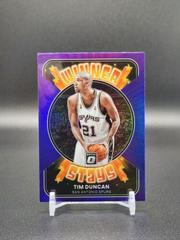Tim Duncan [Purple] #19 Basketball Cards 2021 Panini Donruss Optic Winner Stays Prices