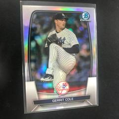 Gerrit Cole [Refractor] #98 Baseball Cards 2023 Bowman Chrome Prices