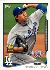 Hyun Jin Ryu #213 Baseball Cards 2014 Topps Opening Day Prices