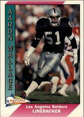 Aaron Wallace Football Cards 1991 Pacific Prices