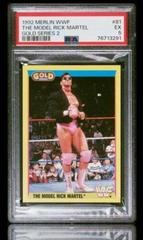 The Model Rick Martel Wrestling Cards 1992 Merlin WWF Gold Series 2 Prices