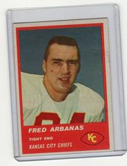 Fred Arbanas #50 Football Cards 1963 Fleer Prices