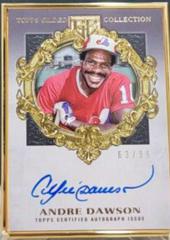 Andre Dawson Baseball Cards 2022 Topps Gilded Collection Gold Framed Hall of Famer Autographs Prices