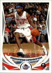 richard hamilton Basketball Cards 2004 Topps Prices