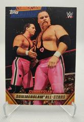 The Hart Foundation Win the Tag Team Championship Wrestling Cards 2019 Topps WWE SummerSlam All Stars Prices