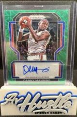 Danny Manning [Choice Green Prizm] Basketball Cards 2021 Panini Prizm Signatures Prices