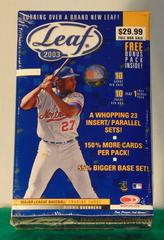 Blaster Box Baseball Cards 2003 Leaf Prices