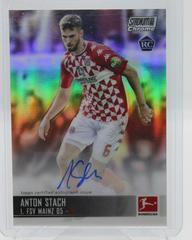 Anton Stach [Red Wave Refractor] Soccer Cards 2021 Stadium Club Chrome Bundesliga Autographs Prices